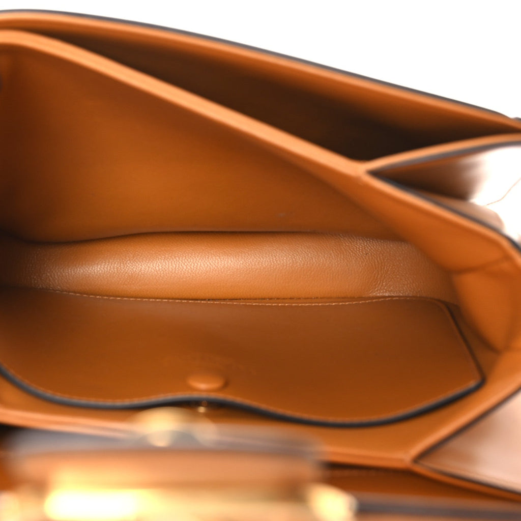 Smooth Calfskin 9to5 Shoulder Bag Tan