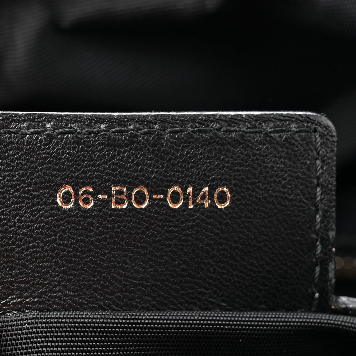 Lambskin Cannage Side Pocket Satchel Black
