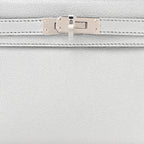 Metallic Chevre Chamkilight Mini Kelly Sellier 20 Argent