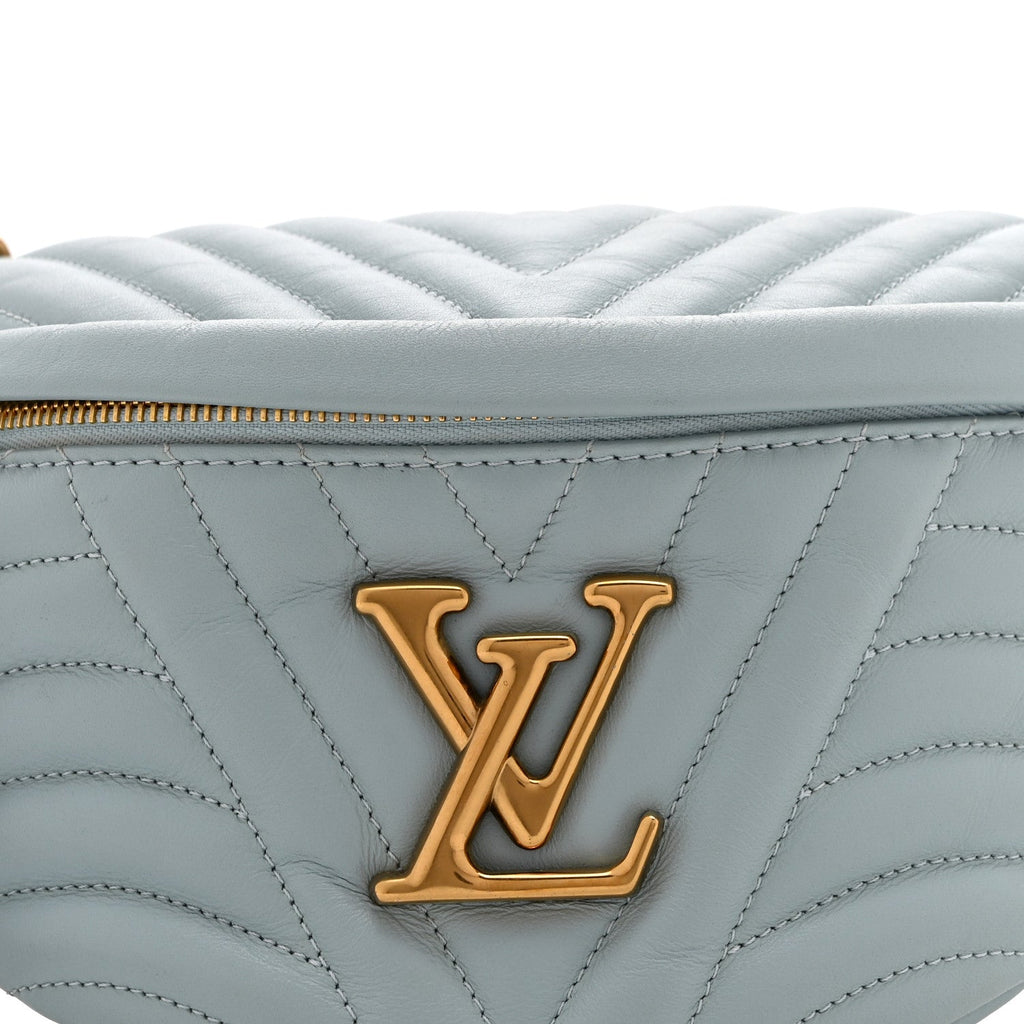 Calfskin New Wave Bumbag Porcelain Blue