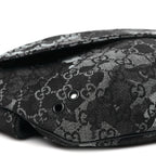 Denim Monogram Web Belt Bag Blue Multicolor
