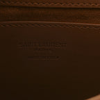 Canvas Calfskin Mini Voltaire Top Handle Bag Natural Tan