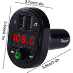 Entronix FM Transmitter & USB Charger - Multifunctional Car Adapter