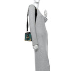 City Calf Saffiano Cahier Bag Biliardo Black