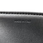 Shiny Calfskin Medium Triomphe Black