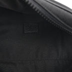 Nylon Monogram Fanny Pack Belt Bag Black