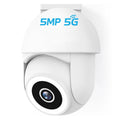 5MP 3K Outdoor Security Camera, Dual-Band WiFi Smart Cam with AI Motion Detection, Color Night Vision, Spotlight & Siren, Two-Way Talk, Works with Alexa & Google Home