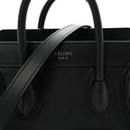Smooth Calfskin Nano Luggage Black