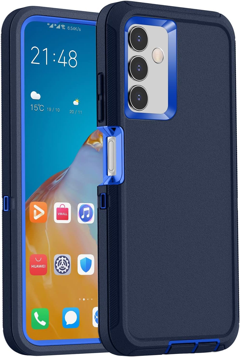 Entronix Case Compatible with Galaxy A25 - Triple-Layer Heavy Duty Protection
