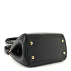 Supple Calfskin Small Madrid Bag Black