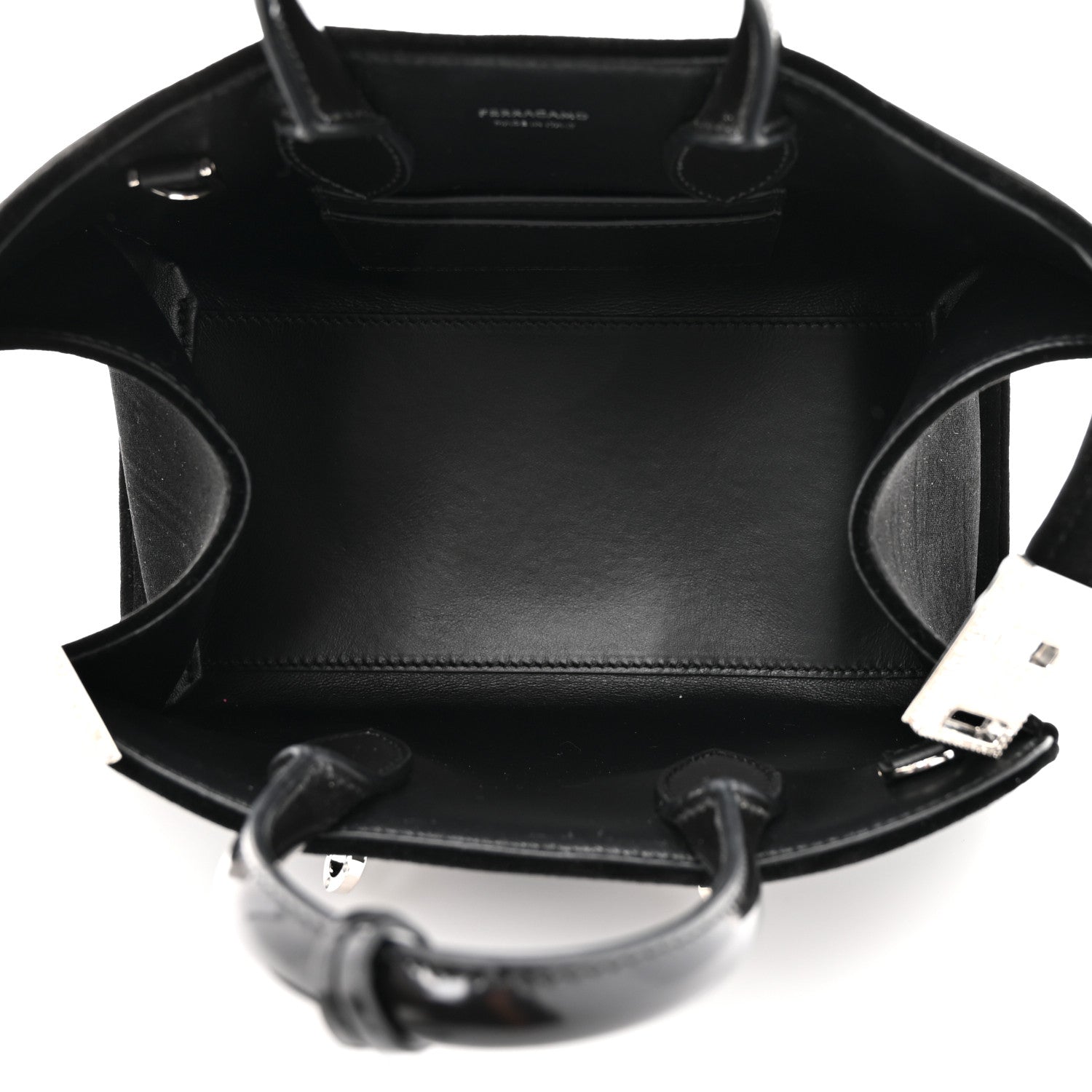 Velvet Strass XS Hug Bag Black