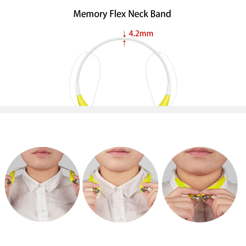 Wireless Sports Stereo Hands Free Headset Headphone Earbuds for Phone and Tablet