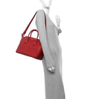 Sugar Goatskin Small Antigona Vermillon