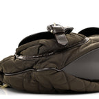 Nylon Quilted Bromley Hobo Brown
