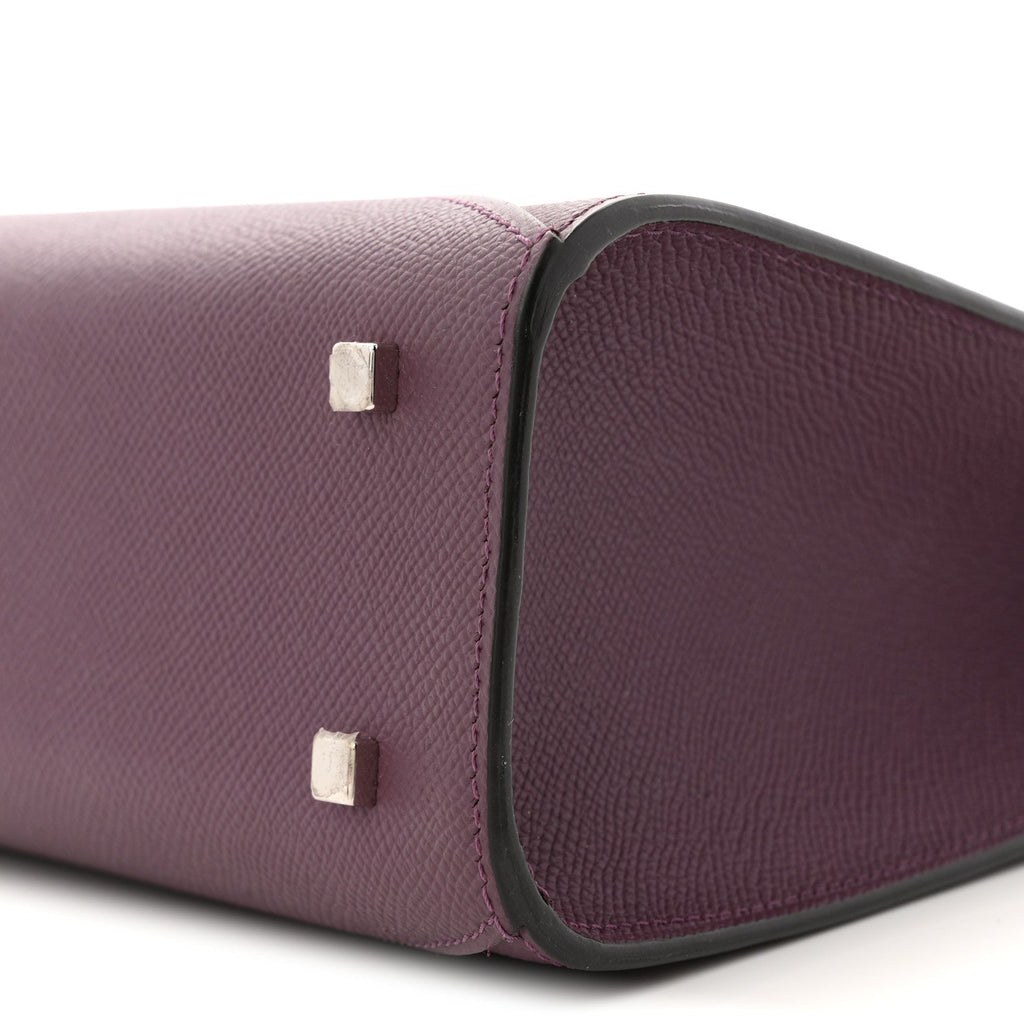 Carat Calfskin Gabrielle PM Eggplant
