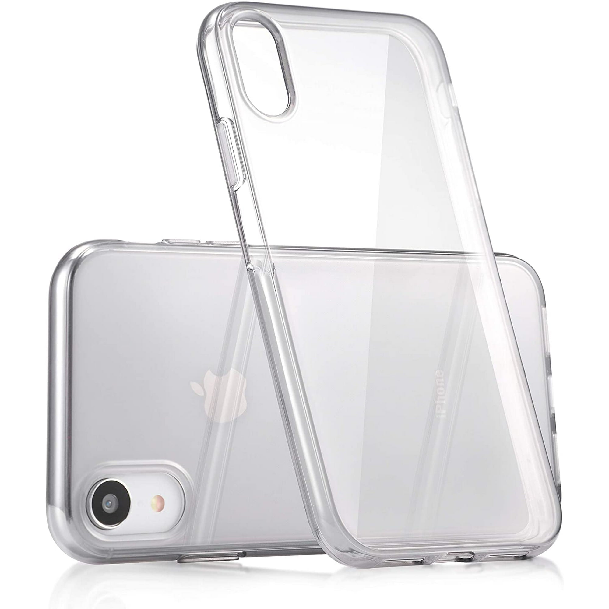 Entronix Case Compatible with iPhone XR - [Hard Back] Slim Clear