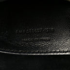 Crinkled Lambskin Matelasse Monogram Baby Niki Chain Satchel Seawood