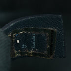 Calfskin Quilted East West Flap Dark Blue