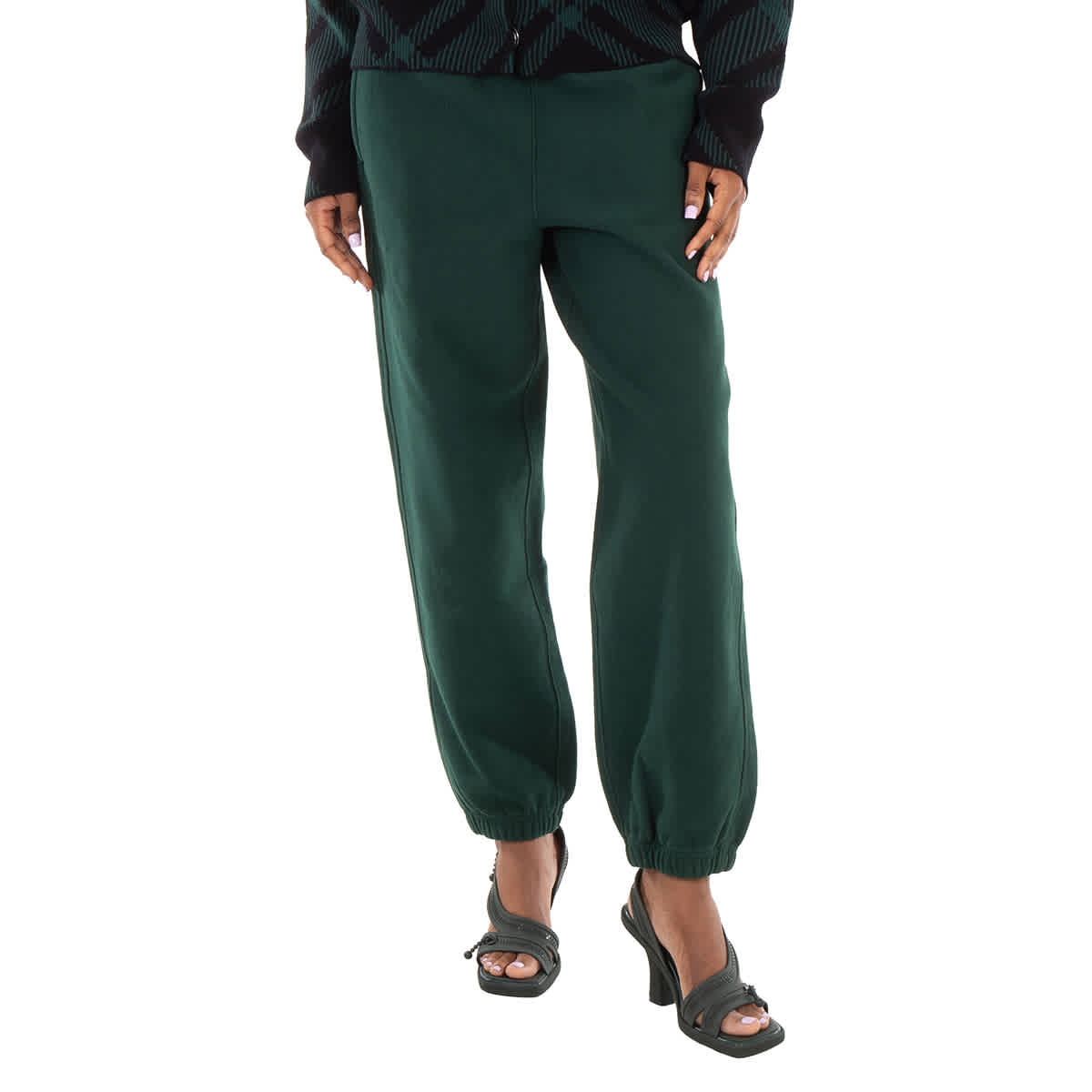 Burberry Sweatpants mit Logo-Patch