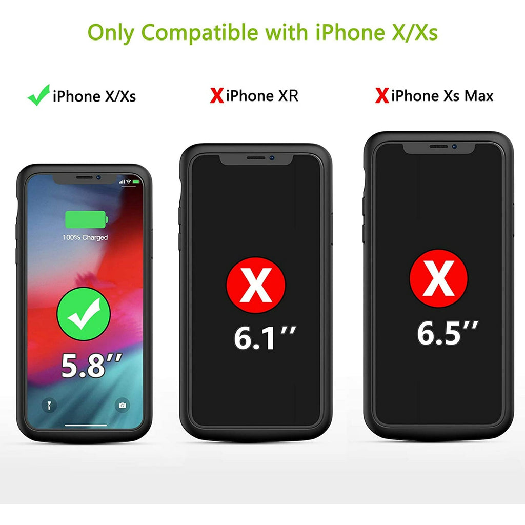 Entronix [Magnetic] Case Compatible with iPhone XS/X - [Hard Back] Slim Clear