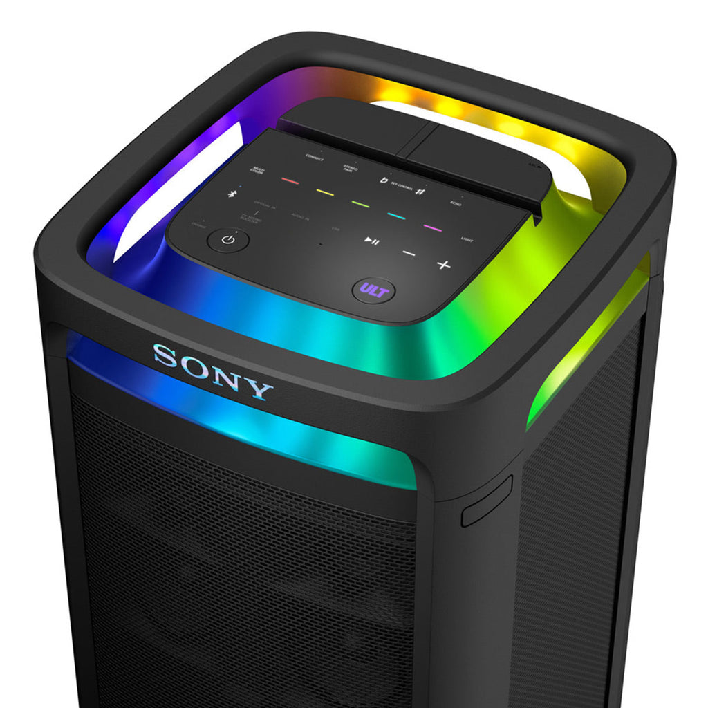 Sony ULT TOWER 9AC Bluetooth Party Speaker Bundle with ULT Mic Wireless Microphones