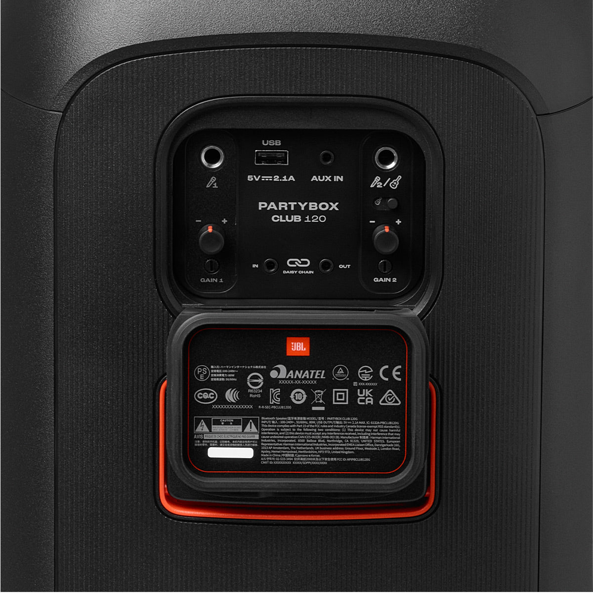 JBL PartyBox Club 120 Portable Party Speaker (Black)