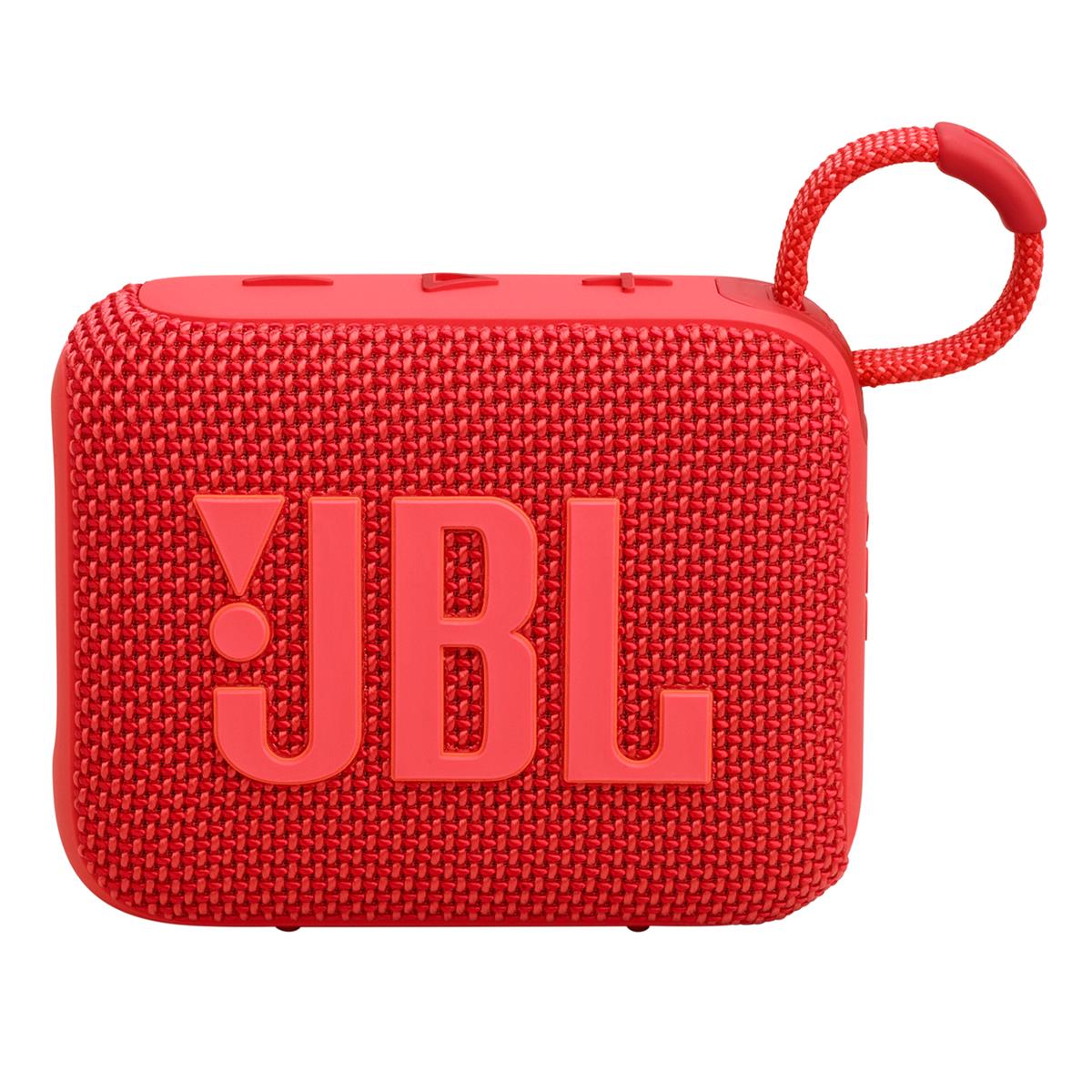 JBL Go 4 Ultra Portable Bluetooth Speaker Bundle with gSport Case (Red)