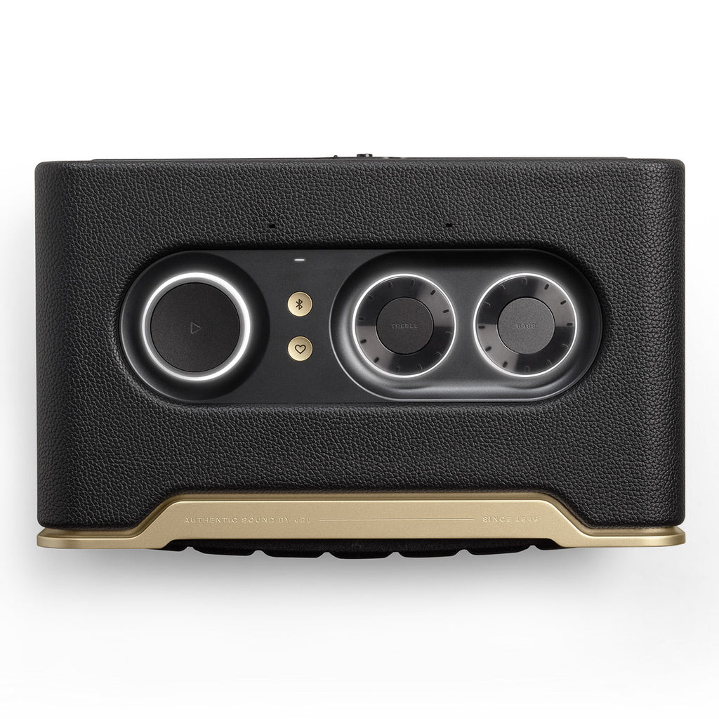 JBL Authentics 200 Wireless Bluetooth Speaker (Black/Gold)