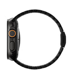 KUXIU Black Titanium Magnetic Apple Watch Band