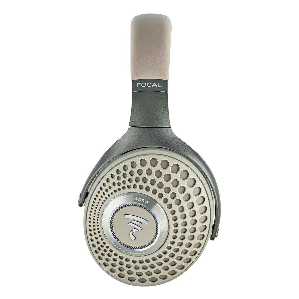 Focal Bathys Over-Ear Hi-Fi Bluetooth Wireless Headphones with Active Noise Cancellation (Dune)