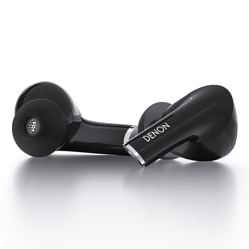 Denon AH-C830NCW True Wireless Earbuds with Active Noise-Cancellation (Black)