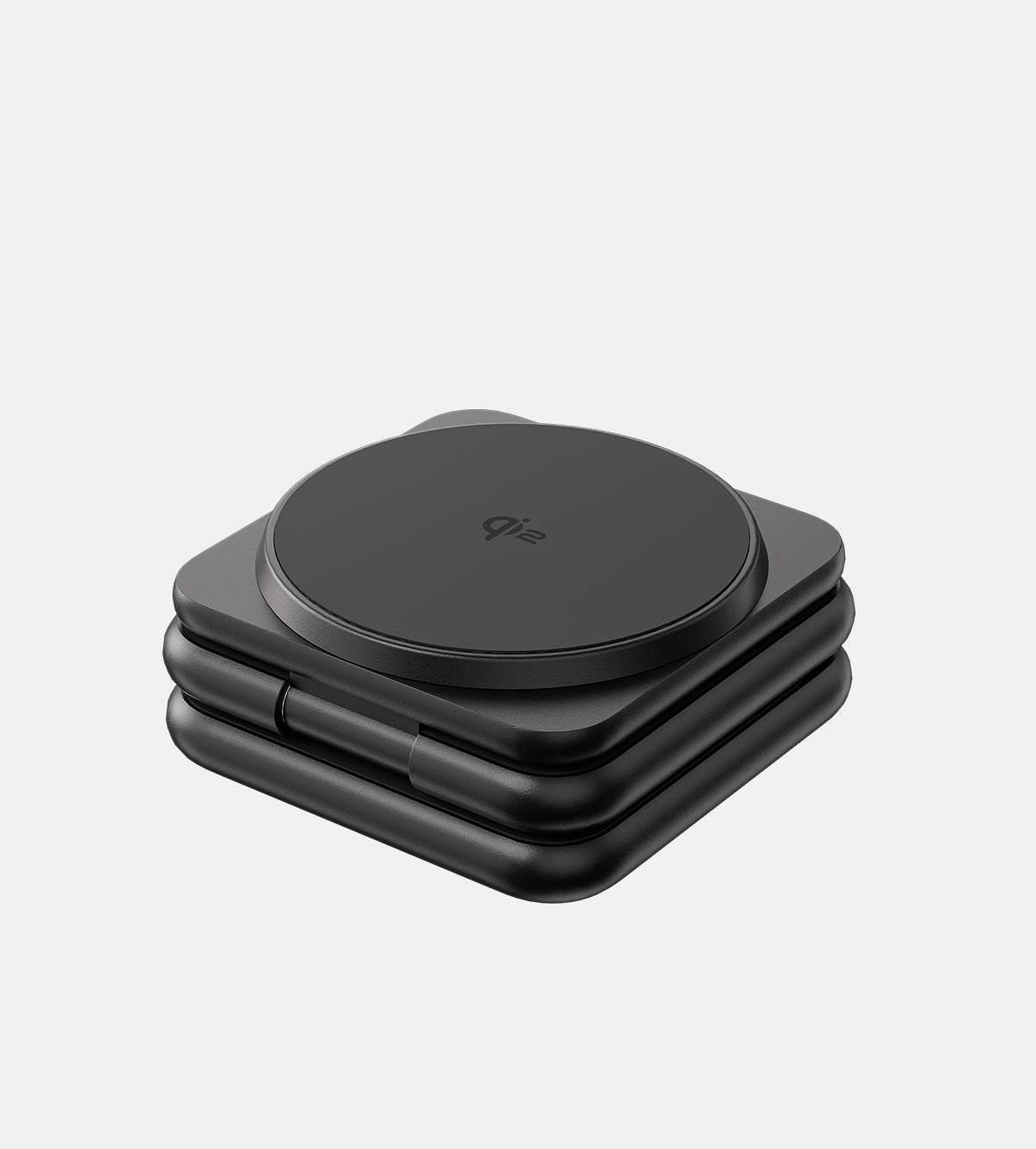 KUXIU X40Q Qi2 Certified 3-in-1 MagSafe Foldable Charging Stand - Black