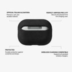 AirPods Pro (2nd Generation) Alcantara Case - Deep Black