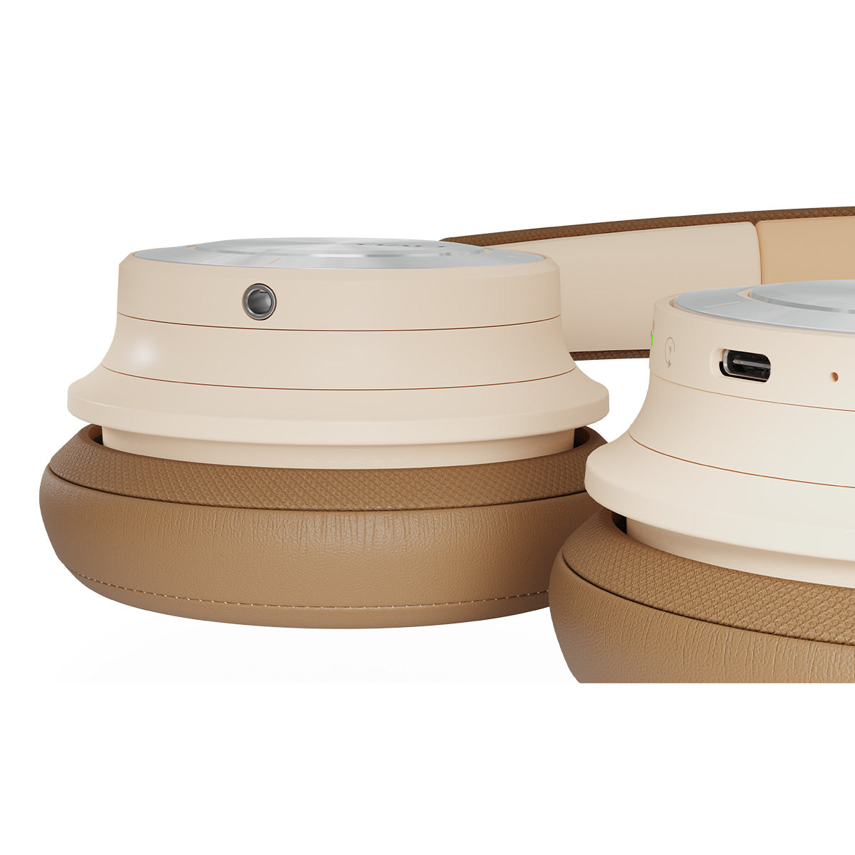 Dali IO-8 Wireless Headphones Bundle with Bluesound NODE ICON Music Streamer (Caramel White)