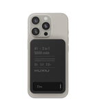 KUXIU K1 15W Fast Charging 3-in-1 MagSafe Wireless Power Bank - Black