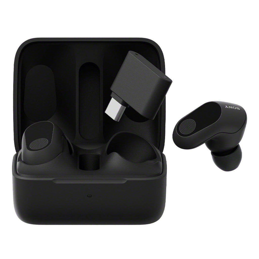 Sony WF-G700N INZONE Buds Truly Wireless Noise Cancelling Earbud Bundle with gSport Case (Black)
