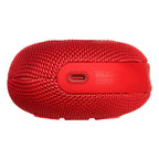 JBL Clip 5 Ultra Portable Bluetooth Speaker with gSport Carbon Fiber Case (Red)