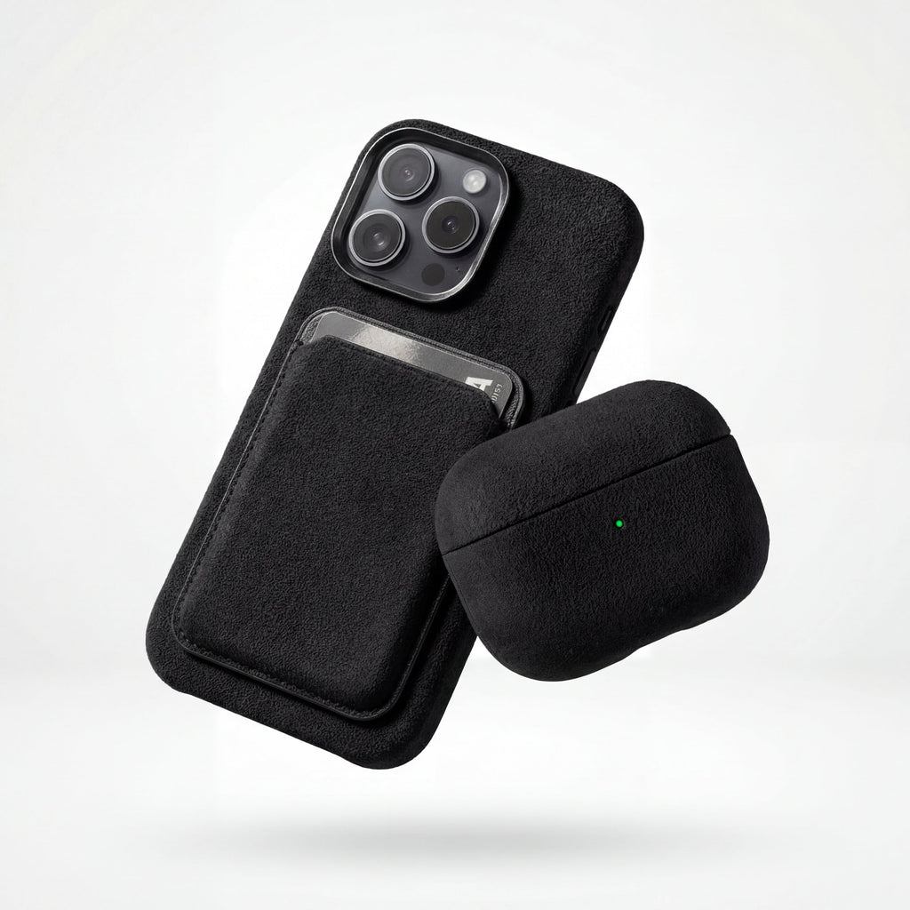 iPhone 15 Pro - Alcantara Case - Deep Black