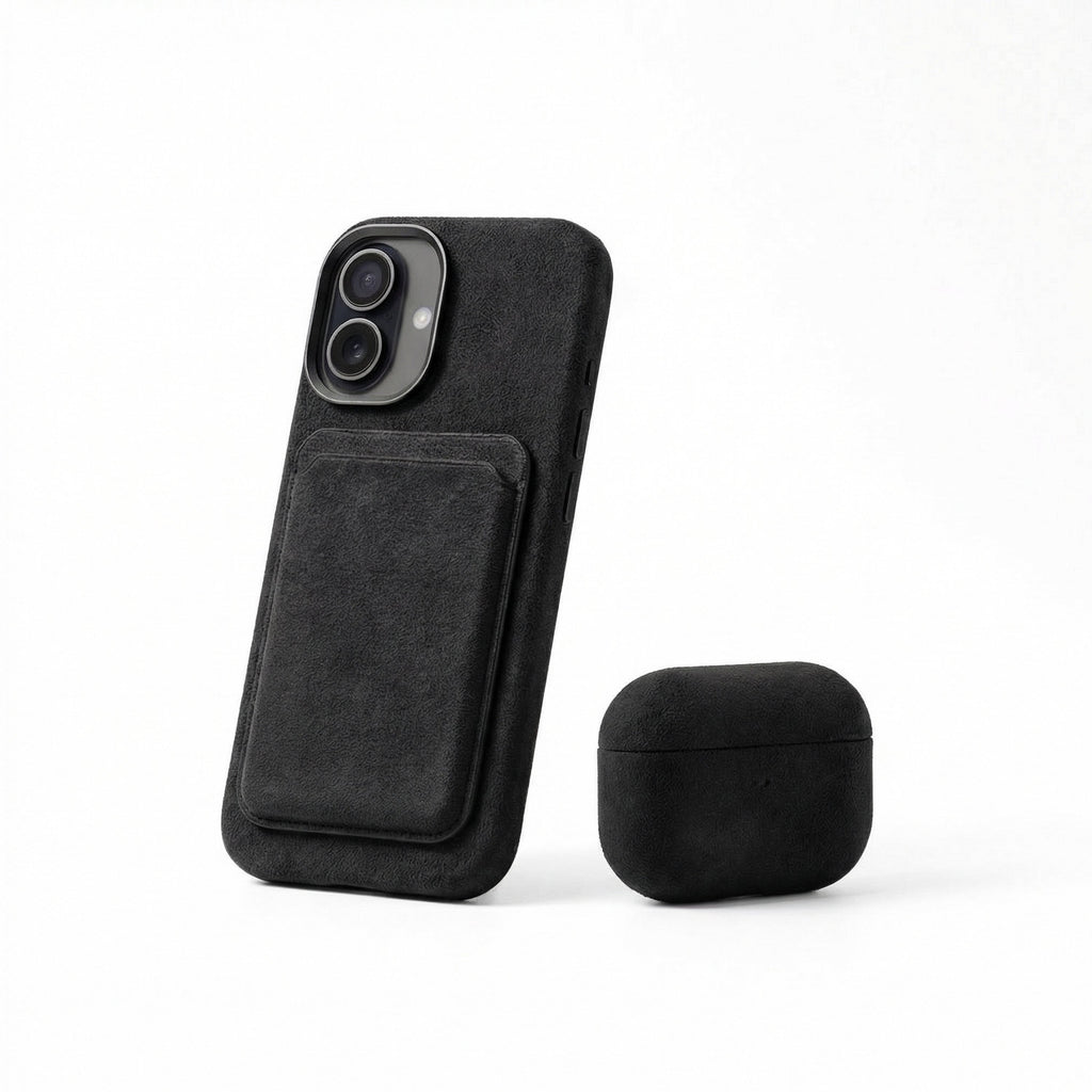 iPhone 16 - Alcantara Case - Deep Black