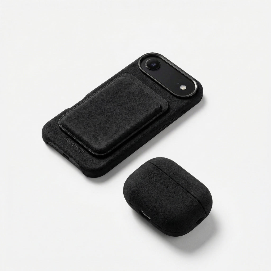 iPhone 17 Air - Alcantara Case - Deep Black