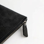 Alcantara Pouch - Deep Black
