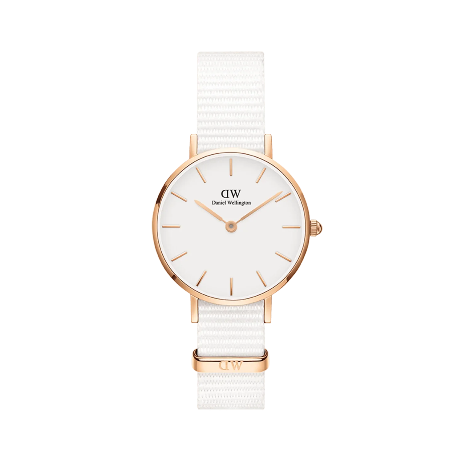 Daniel Wellington Ladies Petite Dover White Watch