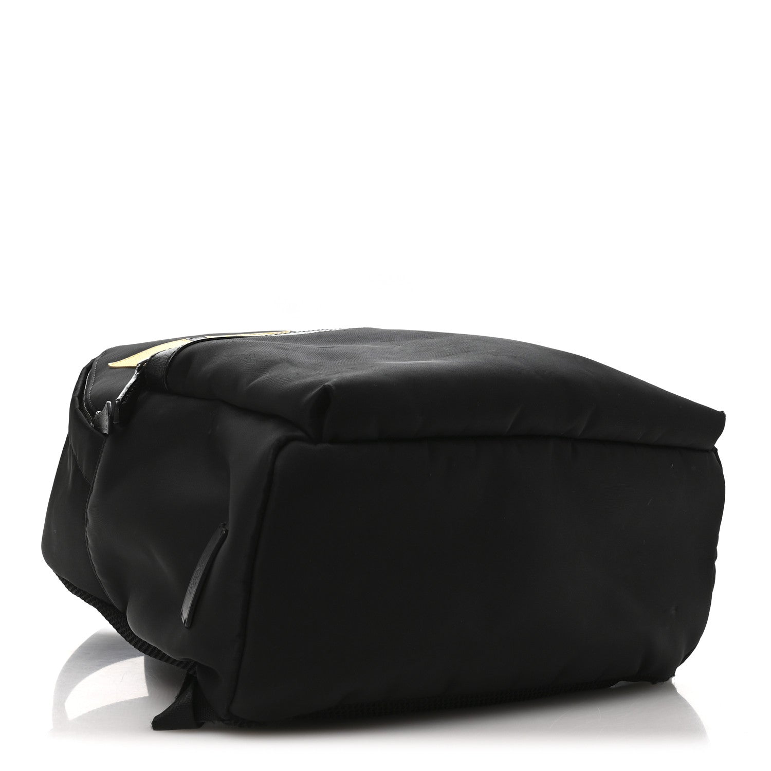 Nylon Vitello Elite Monster Eyes Rounded Backpack Black Yellow