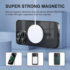 Entronix Bundle Compatible with iPhone 16 Pro Max - [Magnetic] Luxury Glossy Case & 1 Clear Screen Protector