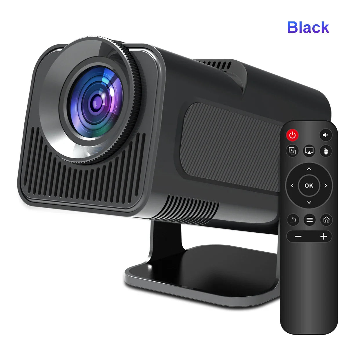 4K Android 11 Projector Native 1080P 390ANSI HY320 Dual Wifi6 BT5.0 1920*1080P Cinema Portable Projector