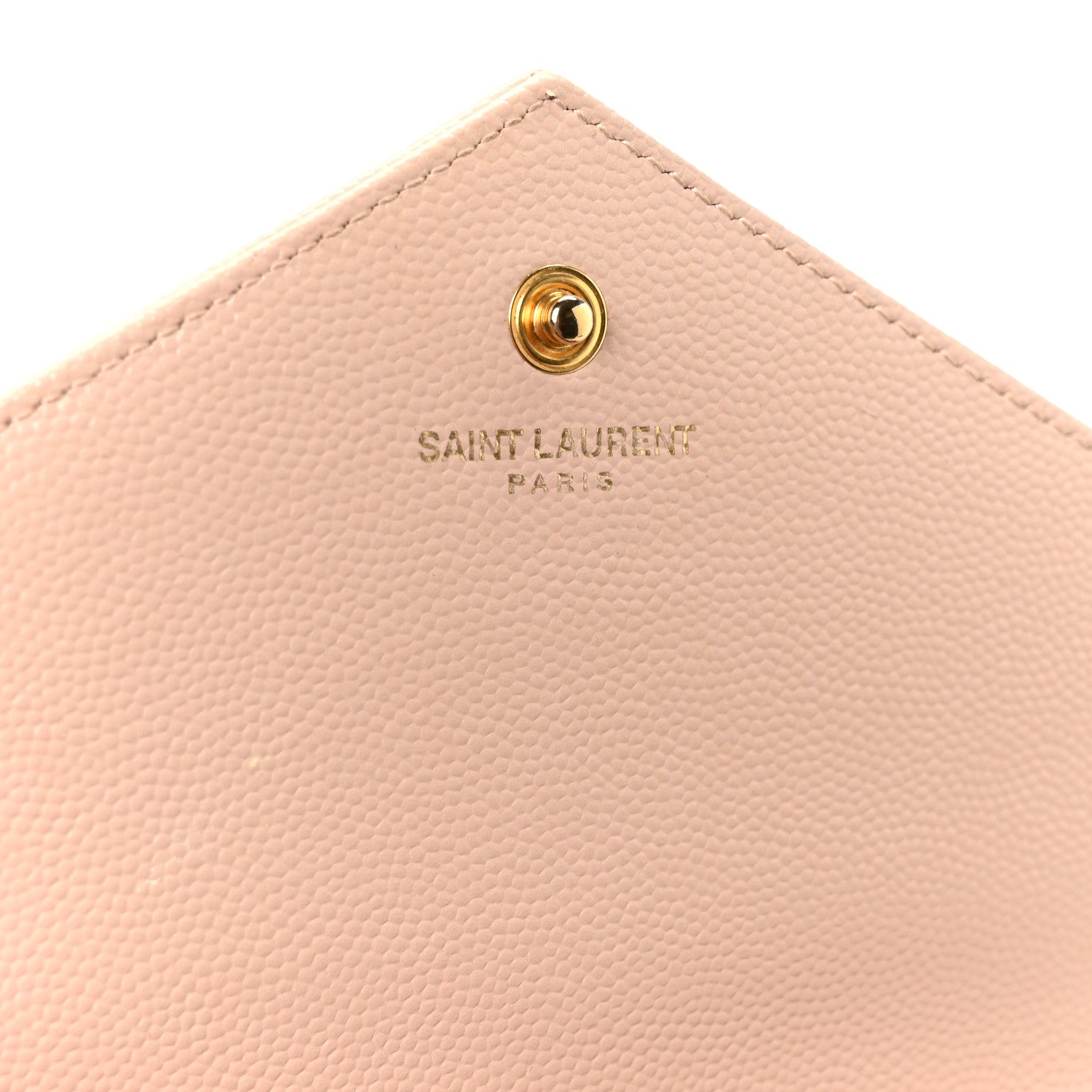 Grain De Poudre Matelasse Chevron Monogram Chain Wallet Pale Pink