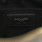 Calfskin Matelasse Monogram Lou Camera Bag Crema Soft
