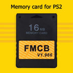 2025 Free McBoot V1.966 Memory Card for All PS2 Consoles - Sony PS2 FMCB Game Saver (8MB)