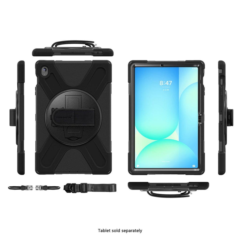 SAHARA - Raider X Series Heavy Duty Hand Strap Case - Samsung Galaxy Tab S10 FE+