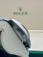 Rolex Steel and Gold Rolesor Submariner Date  - Black Dial - 116613LN